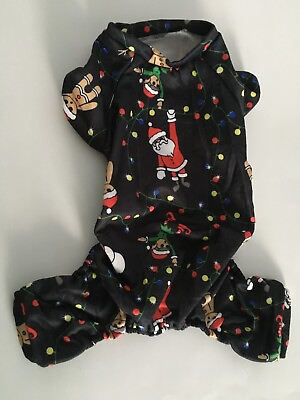 #ad Pet Dog Cat Puppy Clothes Christmas Size Large One Piece Animal $11.75
