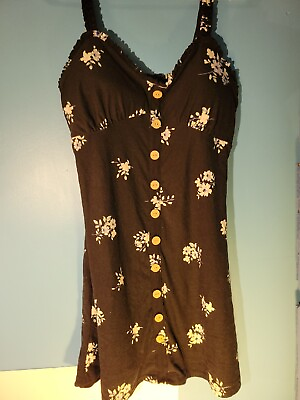 #ad Womens Floral Print Sun Dress $12.93