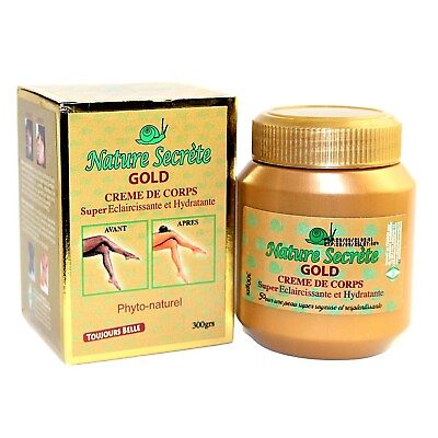 #ad NATURE SECRET Gold Super Lightening Body Cream free shipping $27.99