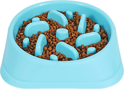 #ad Dog Feeder Slow Eating Eco Friendly Durable Non Toxic Preventing Choking Healthy $17.13