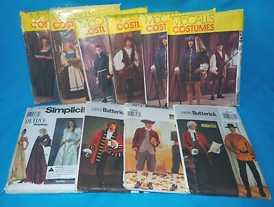 #ad #ad McCalls Simplicity Costume Reenactment Sewing Pattern uncut Choose One $13.00
