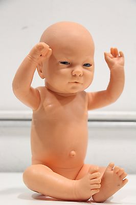 #ad Anatomically Correct Baby Girl Life Like 17quot; 3.4 lbs Furga Training Battery Doll $45.06