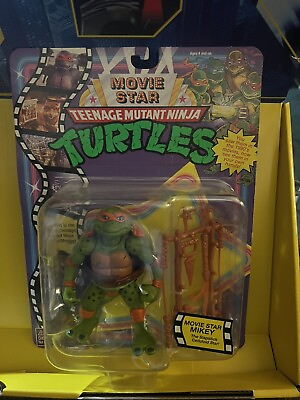 #ad TMNT Teenage Mutant Ninja Turtles Michelangelo Movie Star Action Figure 2023 NEW $18.00