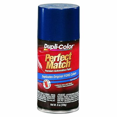 #ad Dupli Color EBFM03407 Perfect Match Automotive Spray Ford Royal Blue KM ? 8 oz $18.11