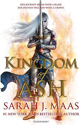 #ad Kingdom of Ash: THE INTERNATIONAL SENSATION by Sarah J. Maas English Paperback $27.25