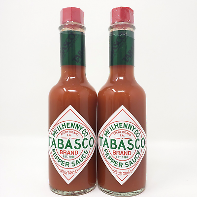 #ad TABASCO Original Hot Sauce 5 oz Pack of 2 $16.87