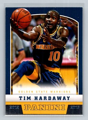 #ad 2012 13 Panini #197 Tim Hardaway Golden State Warriors Basketball Card $1.57