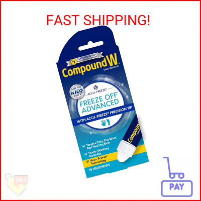 #ad Compound W Freeze Off Advanced Wart Remover with Accu Freeze Multicolor 1 Coun $6.99