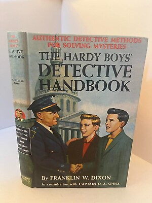 #ad The Hardy Boys Detective Handbook 1959 Vintage Book by Franklin Dixon $14.84