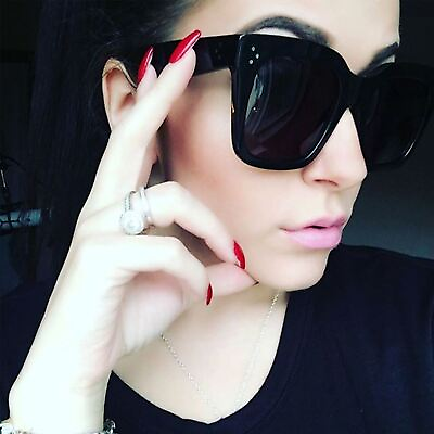 #ad Square Sunglasses Women Fashion Retro Gafas de Sol Vintage Oversized Shades $7.95