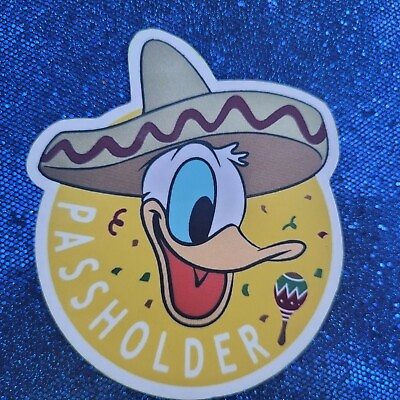 #ad Walt disney world passholder Magnet Donald duck 5 de mayo $6.00