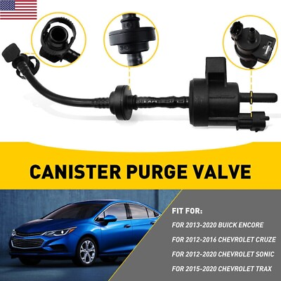 #ad Vapor Purge Vent Solenoid Canister EVAP Valve For Control 2012 2016 Chevy Cruze $15.90