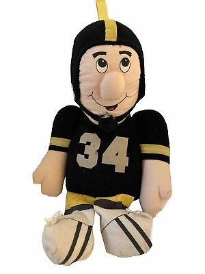 #ad Vintage Pittsburgh Steelers Plush Stuffed Doll #34 Andy Russell $12.99