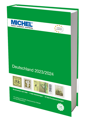 #ad MICHEL Stamp Catalogue Germany 2023 2024 New $82.34