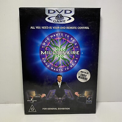 #ad Who Wants To Be A Millionaire DVD Interactive Game Region 4 VGC AU $14.99
