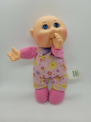 #ad Cabbage Patch Kids CPK 10quot; Baby Plush Doll Blue Eyes Vinyl Head amp; Hands 2015 $14.99