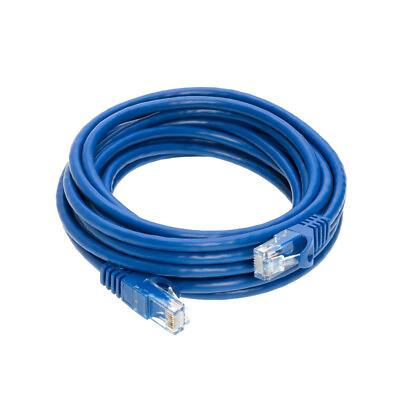 #ad CAT6e CAT6 Ethernet LAN Network RJ45 Patch Cable Blue 25FT 200FT Multipack LOT $99.99