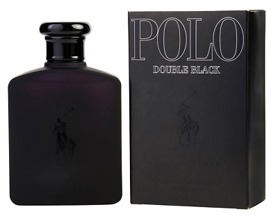 #ad Ralph Lauren Polo Double Black 4.2oz Men Eau De Toilette Spray New Sealed in Box $47.79