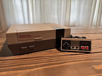 #ad 1985 Nintendo NES System Console Bundle Clean and Tested $69.99