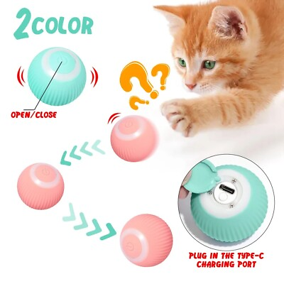 #ad Power Ball™ 2.0 Cat Toy Dog Cat Training Toys Playing Ball Pet Toy Ball Gift $12.59