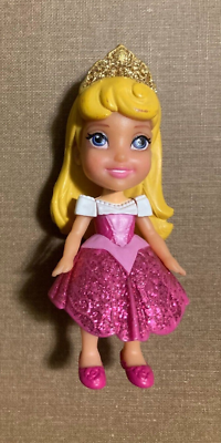 #ad Mini Disney Princess Aurora Sleeping Beauty Action Figure READ DESCRIPTION $2.99