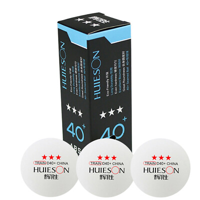 #ad 3pcs Professional 3 Star Plastic Table Tennis Ball New Material Ping Pong Balls $7.45