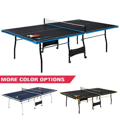 #ad PING PONG TABLE TENNIS PADDLES AND BALLS Set Indoor Home Office Official Size $199.87