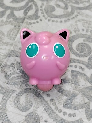 #ad Pokemon Battle Tops Spinner Jigglypuff Toy Figure Kellogg#x27;s Promo Pre Owned 2.5quot; $7.99