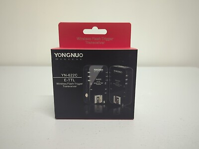 #ad Yongnuo YN 622C E TTL Wireless Flash 2 Transceiver Kit for Canon YN622C $65.00