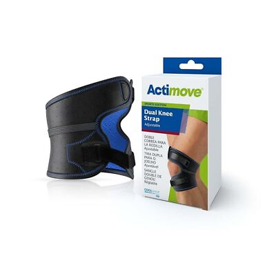 #ad Sports Edition Dual Knee Strap Adjustable Knee Support for Pain Relief amp; P... $44.84