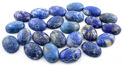 #ad 250 Carats Assorted Natural Lapis Lazuli Oval Cabochons CLOSEOUT PRICED LLC4 $17.36