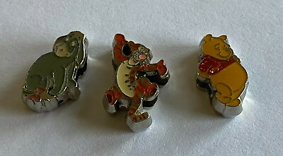 Disney Charms Bead Clip Eeyore Pooh Tigger Disney Jewelry $4.00