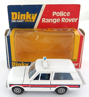 #ad .1976 DINKY TOYS 254 POLICE RANGE ROVER BOX. AU $70.00