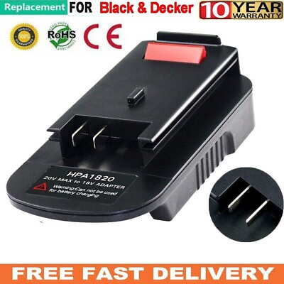 #ad 20V HPA1820 Adapter for Black Decker amp; Porter Cable 20V to 18V Max Battery HPB18 $9.98