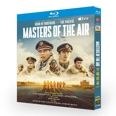 #ad Masters of the Air 2024 TV Series Blu ray 2 Disc All Region free English Boxed $22.50