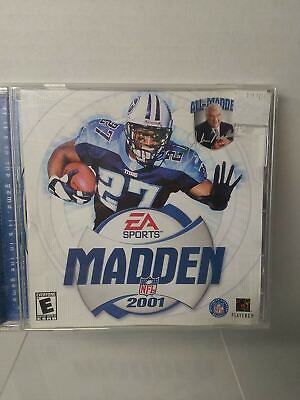 #ad Madden NFL 2001 Classics PC Computer Game NFL Football Game FUN $9.59