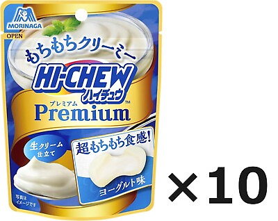 #ad Morinaga HI CHEW Premium Creamy Yogurt 35g ×10 Chewy texture $36.99