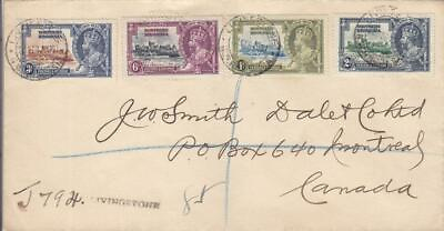 #ad 1936 Livingston Northern Rhodesia to Montreal Canada See Remark 32659 $14.95