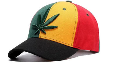 #ad New Baseball Cap Marijuana Cannabis Weed Pot Hat Adjustable Snapback Men Rasta $10.98