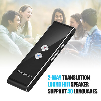 #ad Intelligent Speech Translation Machine Simultaneous Smart Translator Device USA. $28.79