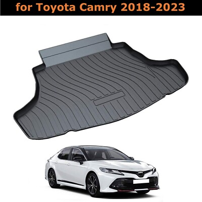 #ad Rear Trunk Cargo Floor Tray Boot Liner Mat Carpet for Toyota Camry 2018 2023 $39.99