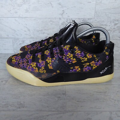 #ad Nike Kobe 9 EM GS #x27;Floral#x27; Youth 6Y Women#x27;s 7.5 677619 001 Sneaker Shoes $27.00