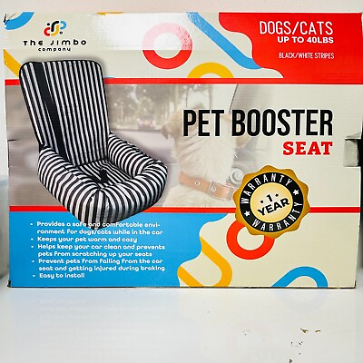 #ad Dog Car Seat Pet Booster for Small Medium Dogs Up to 40Lbs WashableSafety Leash $59.99