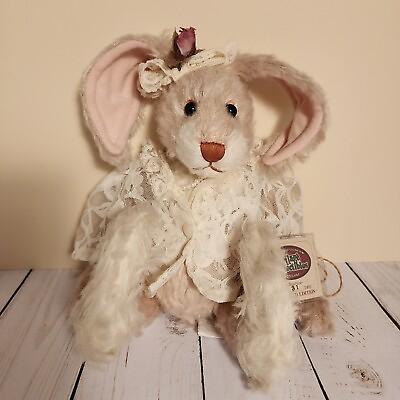 #ad Cottage Collectibles By Ganz quot;Beatricequot; Bunny Rabbit Plush #31 $34.99