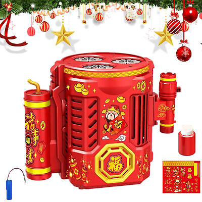 #ad Fire crackers Fireworks Bubble Machine Toy Sound Lighting No Bubble Liquid $149.93