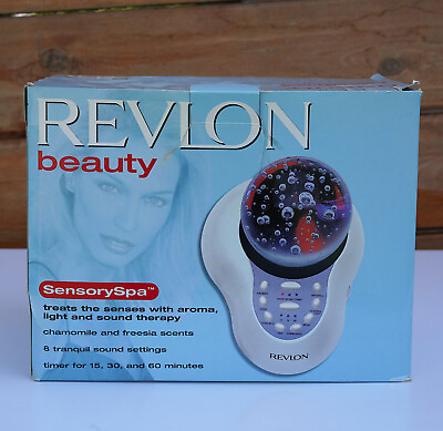 #ad Revlon Beauty Sensory Spa Aroma Light Sound Therapy Relaxation Anxiety Calming $64.90