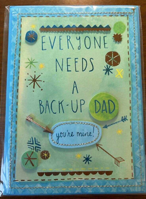 #ad FATHERS DAY CARD: Papyrus view sentiment inside on back $4.99