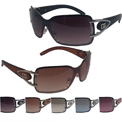 #ad New Womens Eyewear Shield Designer Sunglasses Shades Fashion $14.95