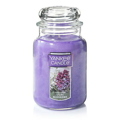 #ad Yankee Candle Lilac Blossoms 22 oz Original Large Jar Scented Candle $16.88