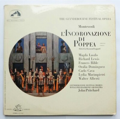 #ad John Pritchard L#x27;incoronazione Di Poppea 2LP HMV SAN126 7 EX VG 1964 double LP i GBP 25.95